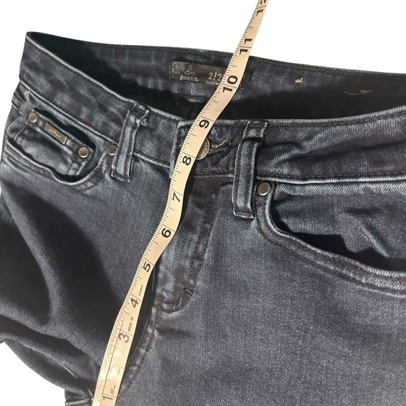 Prana Mid Rise Dark Wash Skinny Jeans Womens 26 - Picture 12 of 14